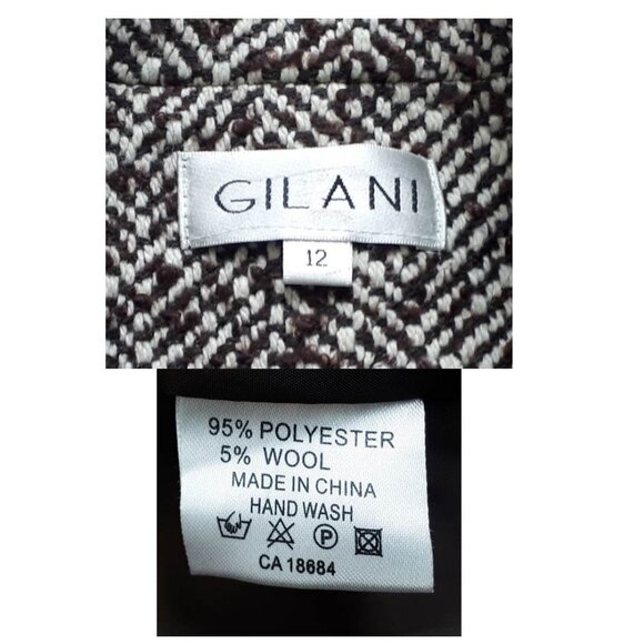 Gilani Double-breasted Tweed Jacket - Picture 9 of 16